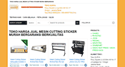 Desktop Screenshot of mesin-cuttingsticker.com